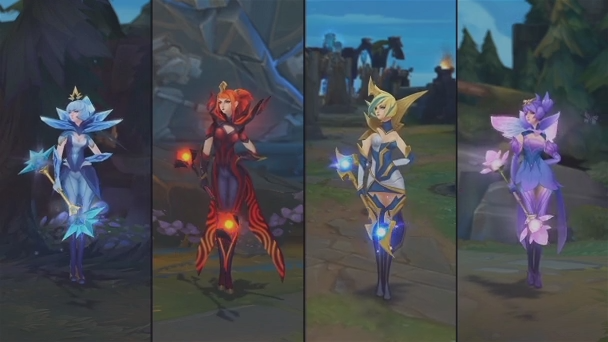 Elementalist Lux 10 Skins In 30 Megabytes Riot Games Technology